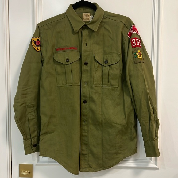 Boy Scout shirt size 14 - Picture 1 of 4